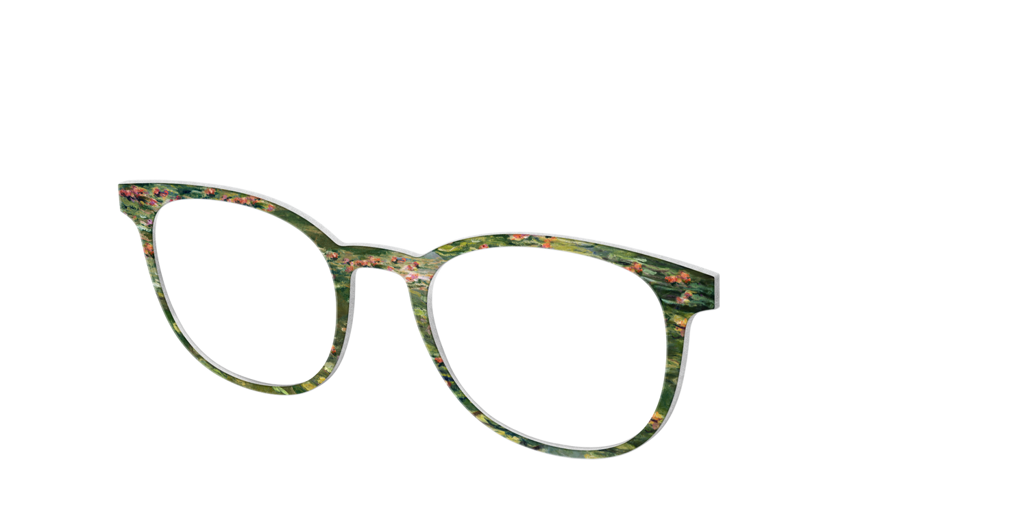 Monet Water Lilies - Angle Top Image - Pair Eyewear