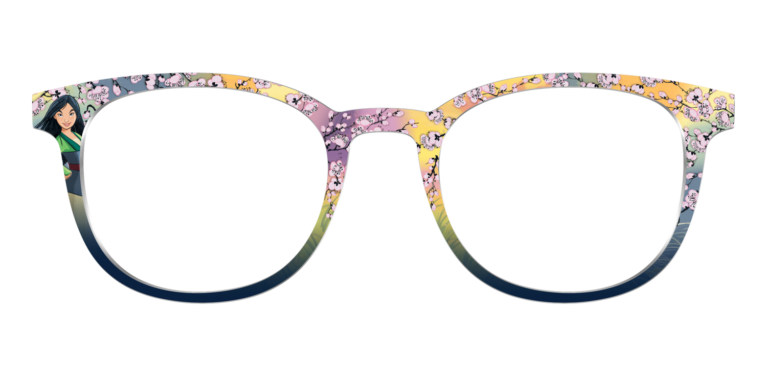Mulan's Plum Blossoms - Front Top Image - Pair Eyewear