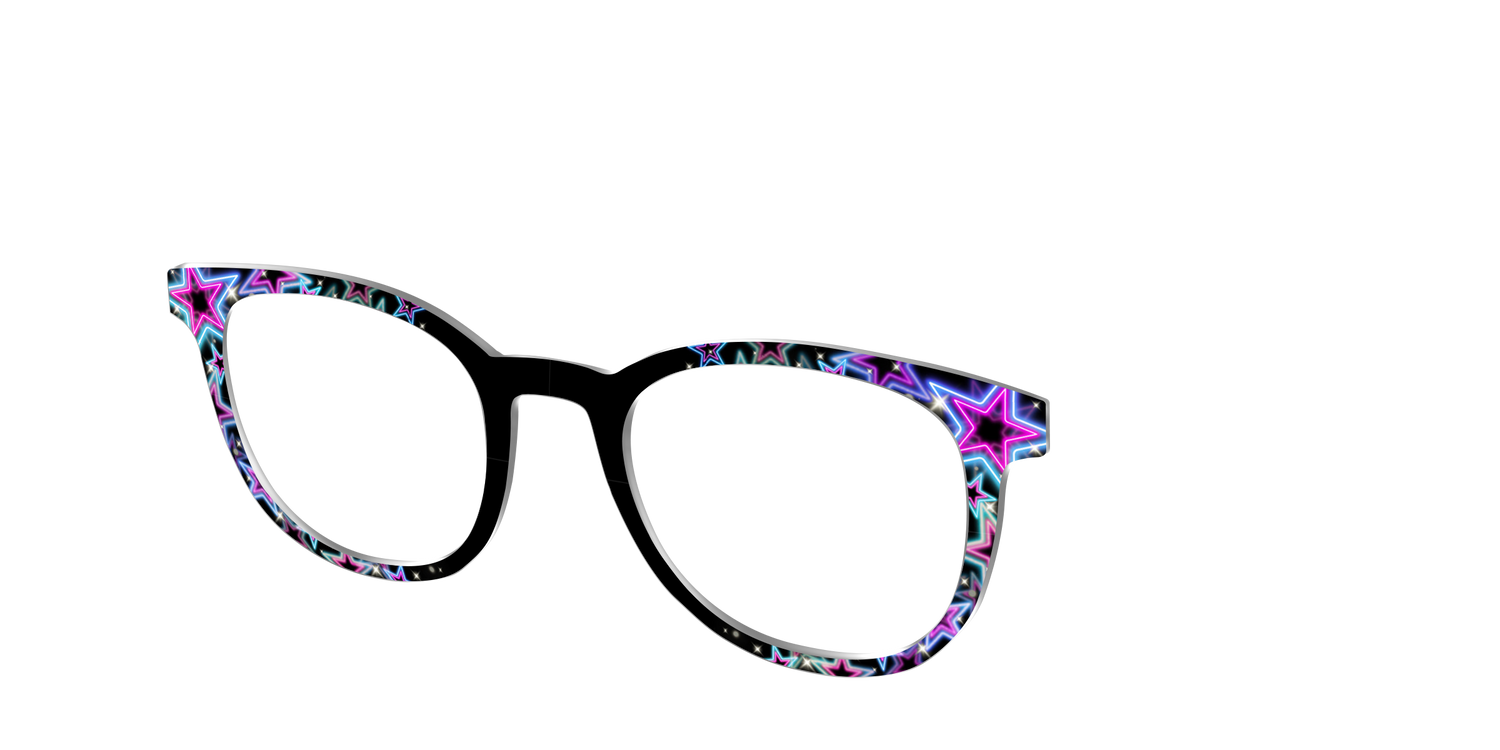 The Neon Superstars - Angle Top Image - Pair Eyewear