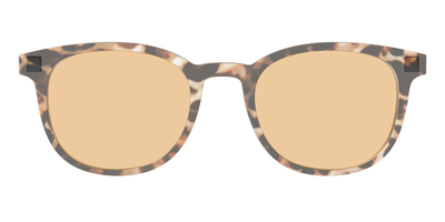 The Neutral Tort Crystal With Umber Brown Lens - Front Top Thumbnail - Pair Eyewear