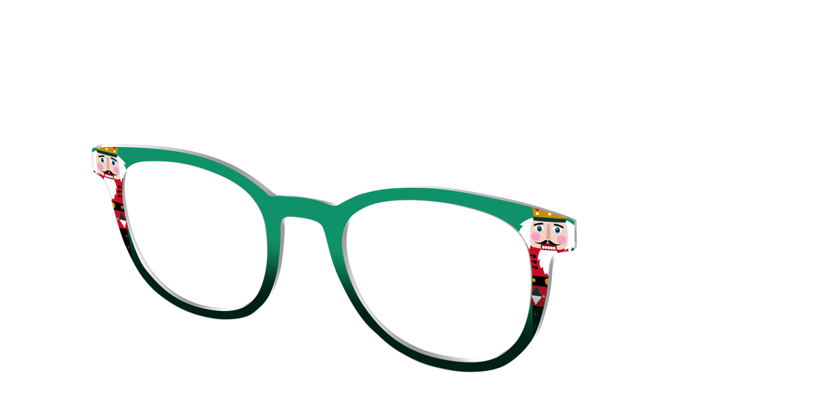 The Novel Nutcrackers - Angle Top Image - Pair Eyewear