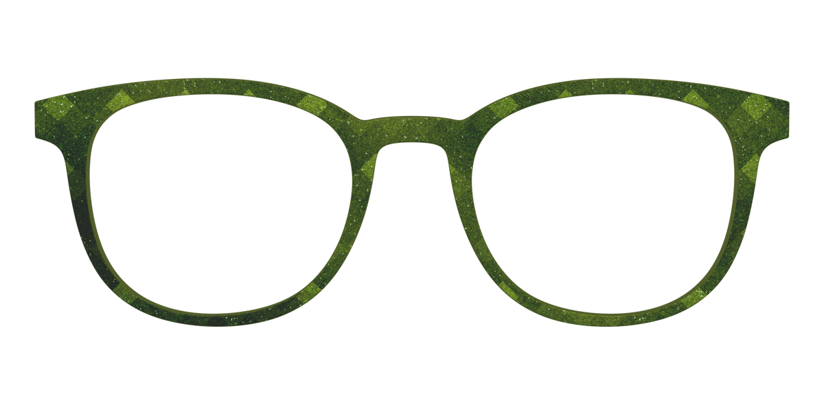 The Olive Geo - Front Top Image - Pair Eyewear