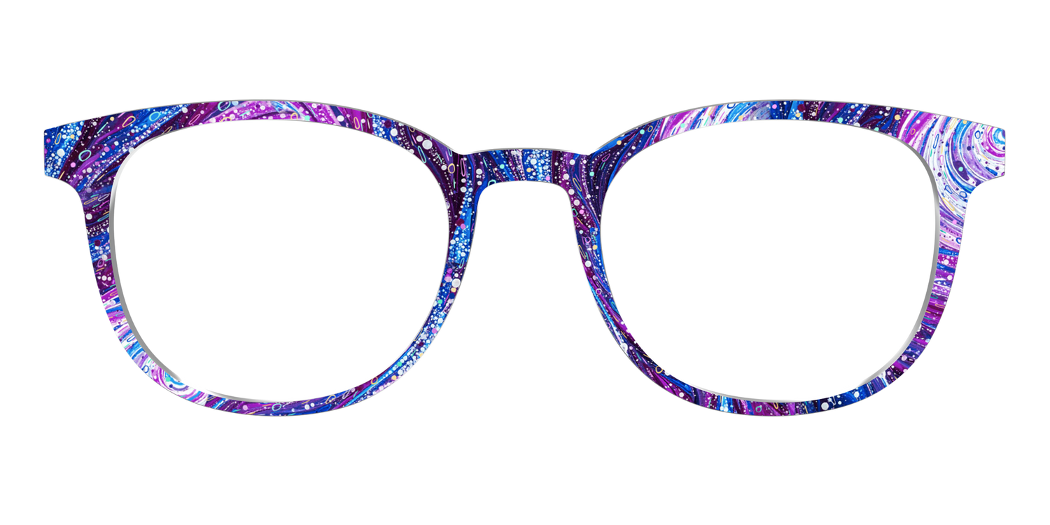 The Orchid Kaleidoscope - Front Top Image - Pair Eyewear