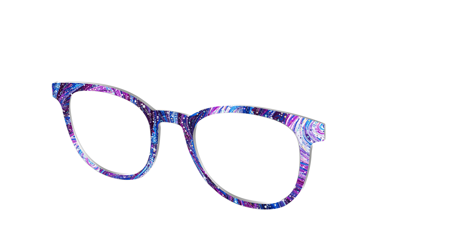The Orchid Kaleidoscope - Angle Top Image - Pair Eyewear