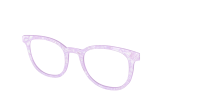 The Pale Iris Pearl Marble - Angle Top Thumbnail - Pair Eyewear