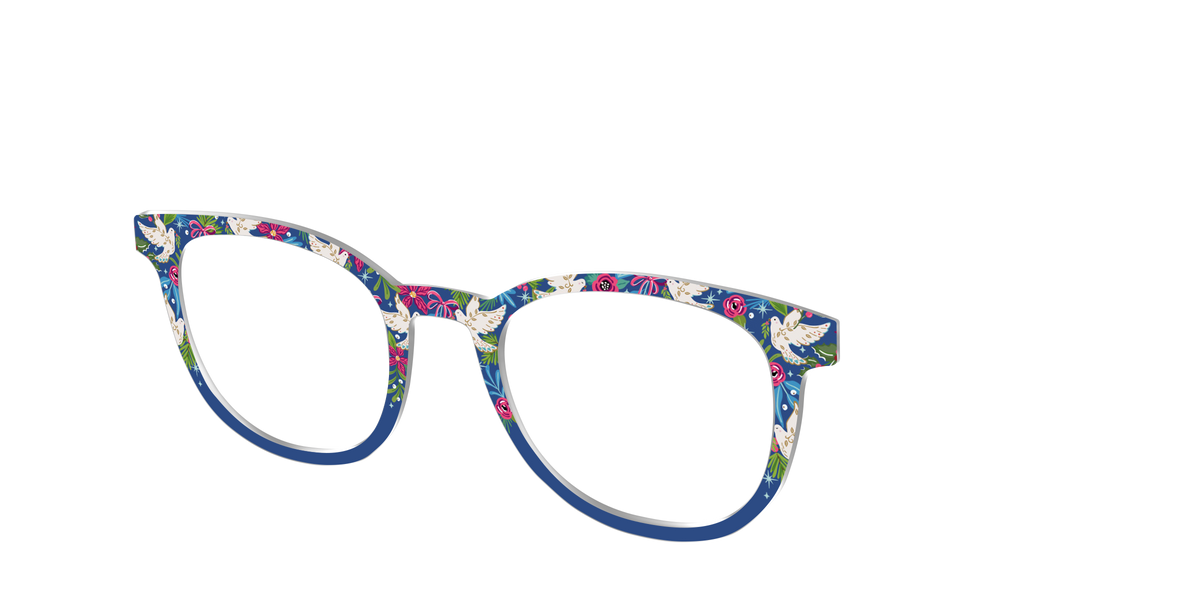The Peaceful Blossoms - Angle Top Image - Pair Eyewear