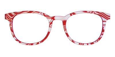 The Peppermint Swirl - Front Top Thumbnail - Pair Eyewear