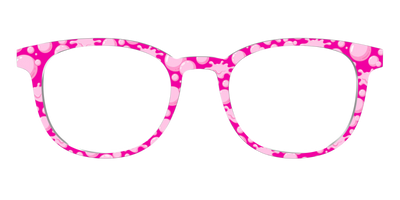 The Pink Pop Bubbles - Front Top Thumbnail - Pair Eyewear