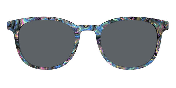 The Reese - Violet Pearlized Gradient Acetate Rose Gold Metal