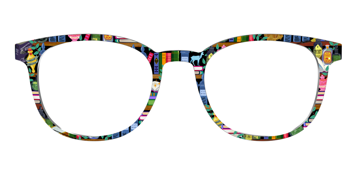 The Potions Bookcase - Front Top Image - Pair Eyewear
