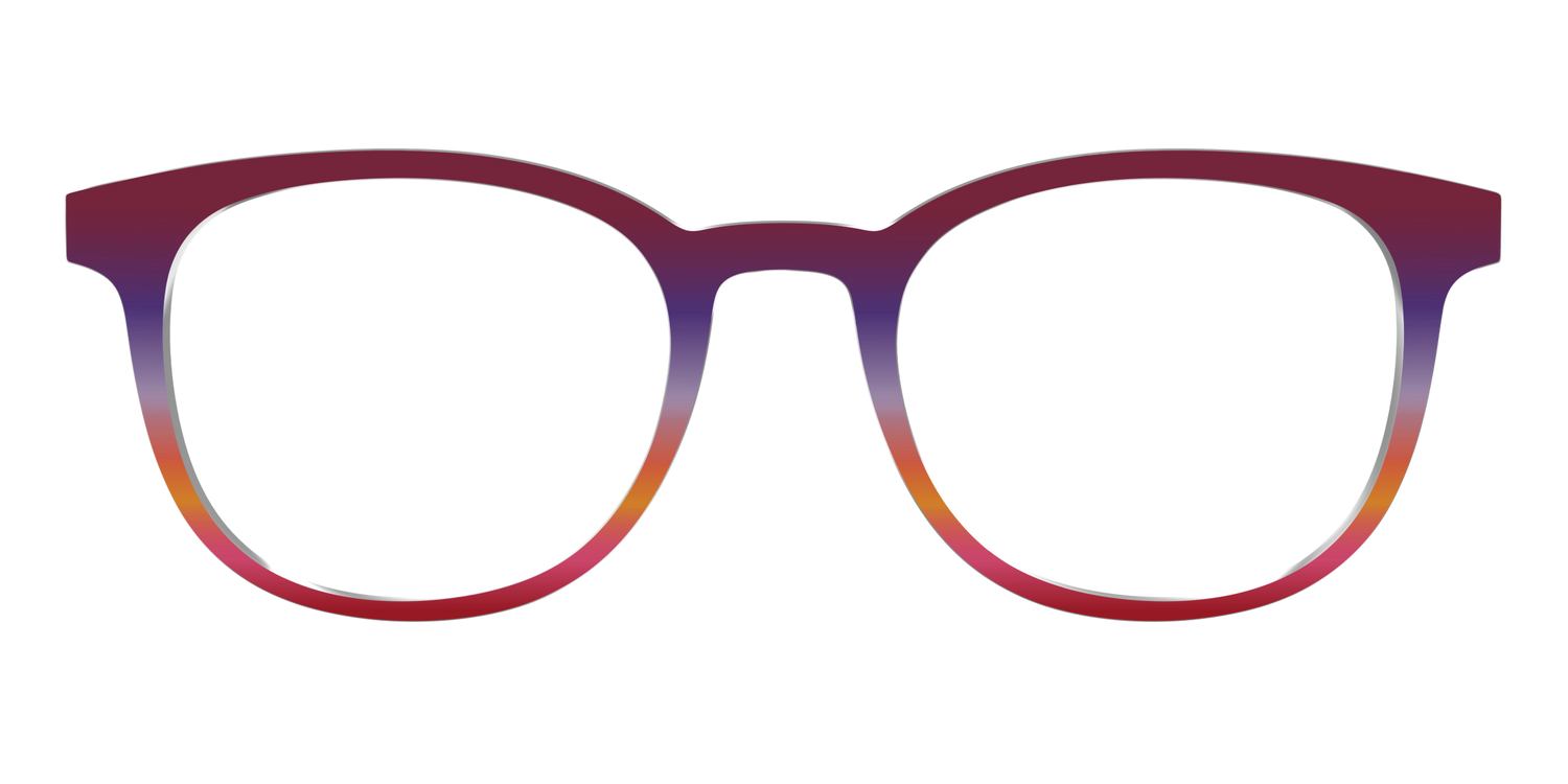 The Primary Gradient - Front Top Image - Pair Eyewear