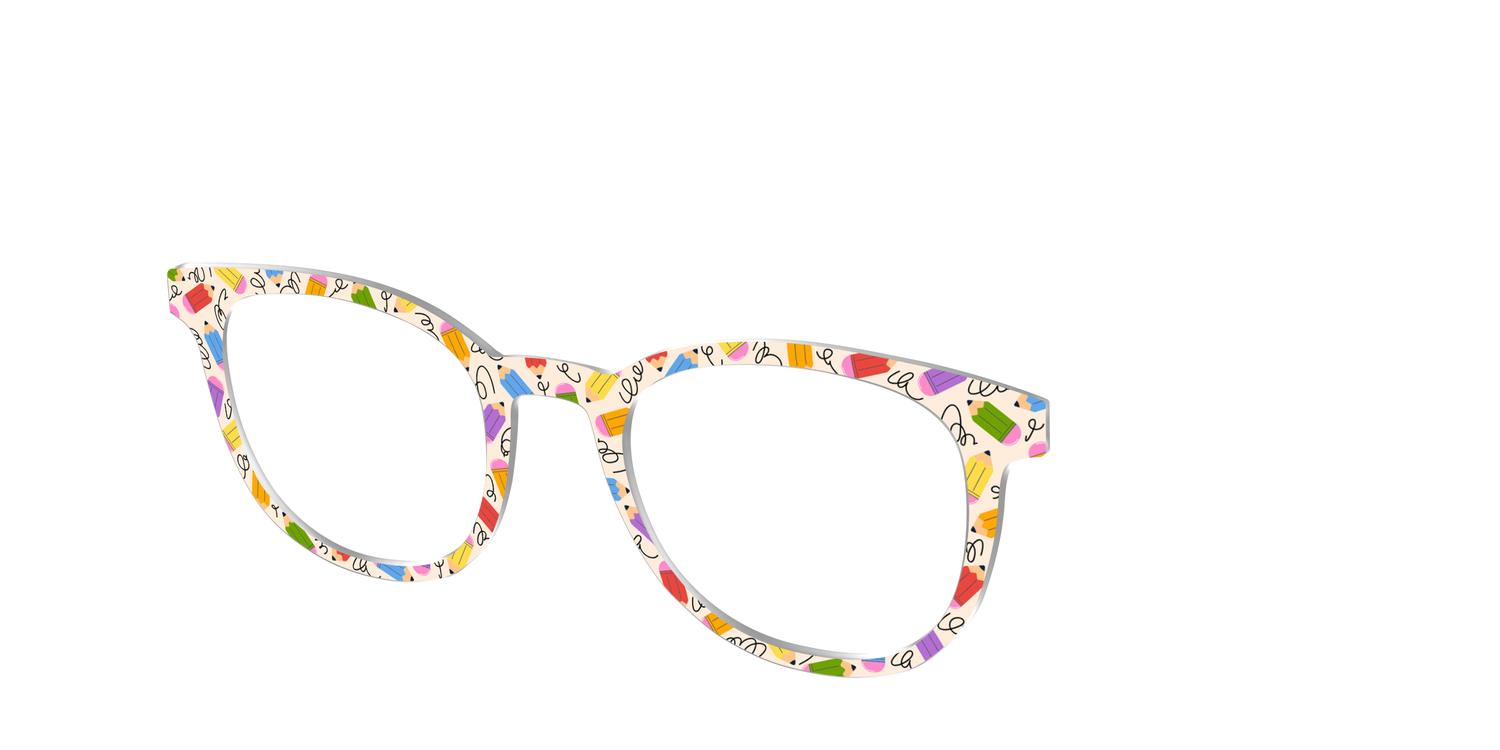 The Prismatic Pencils - Angle Top Image - Pair Eyewear