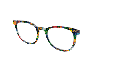 The Quidditch Patchwork - Angle Top Thumbnail - Pair Eyewear