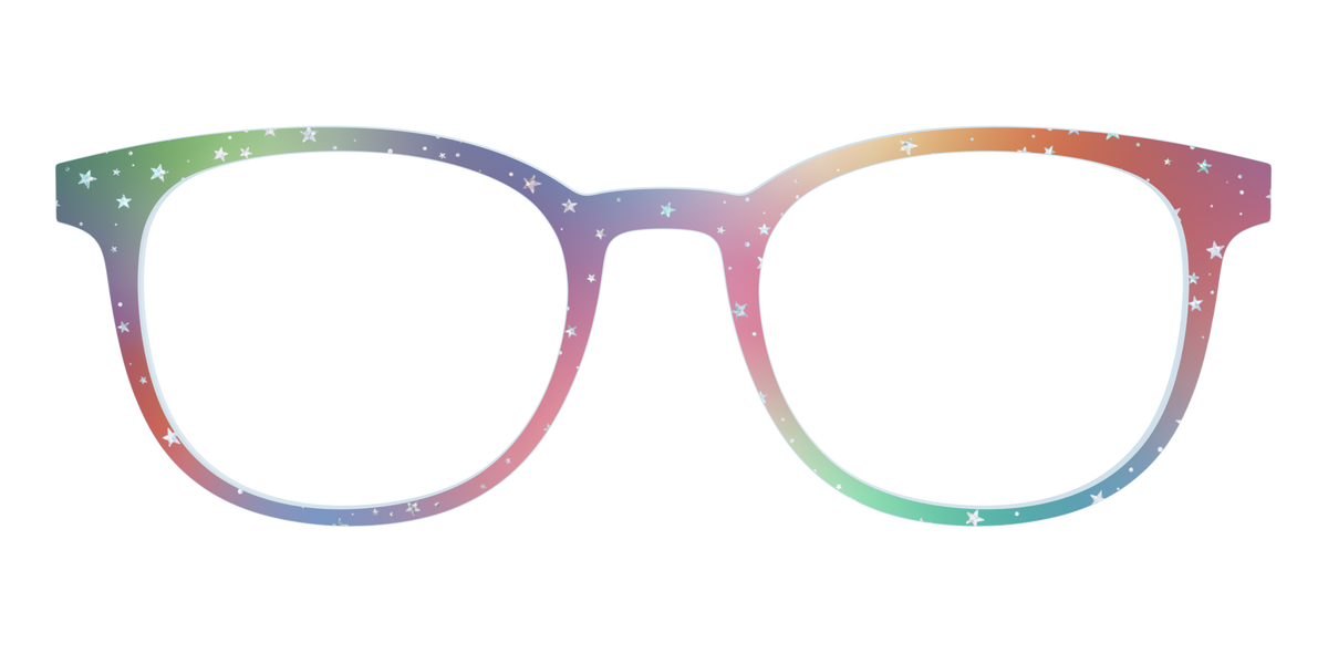 The Rainbow Holographic Celestial - Front Top Image - Pair Eyewear