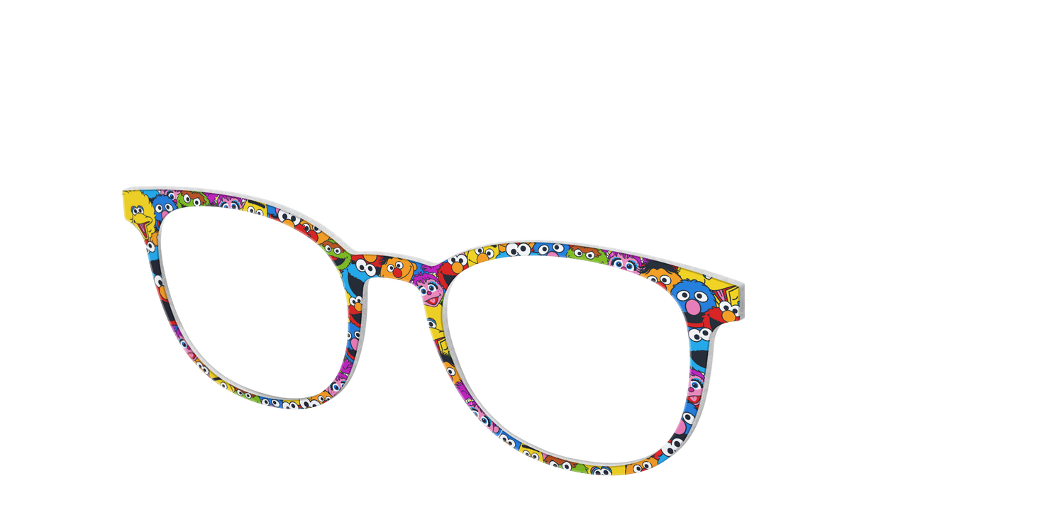 The Sesame Family - Angle Top Image - Pair Eyewear