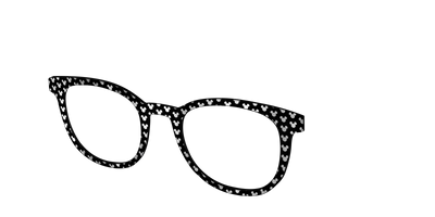 The Silver Foil Mickey - Angle Top Thumbnail - Pair Eyewear