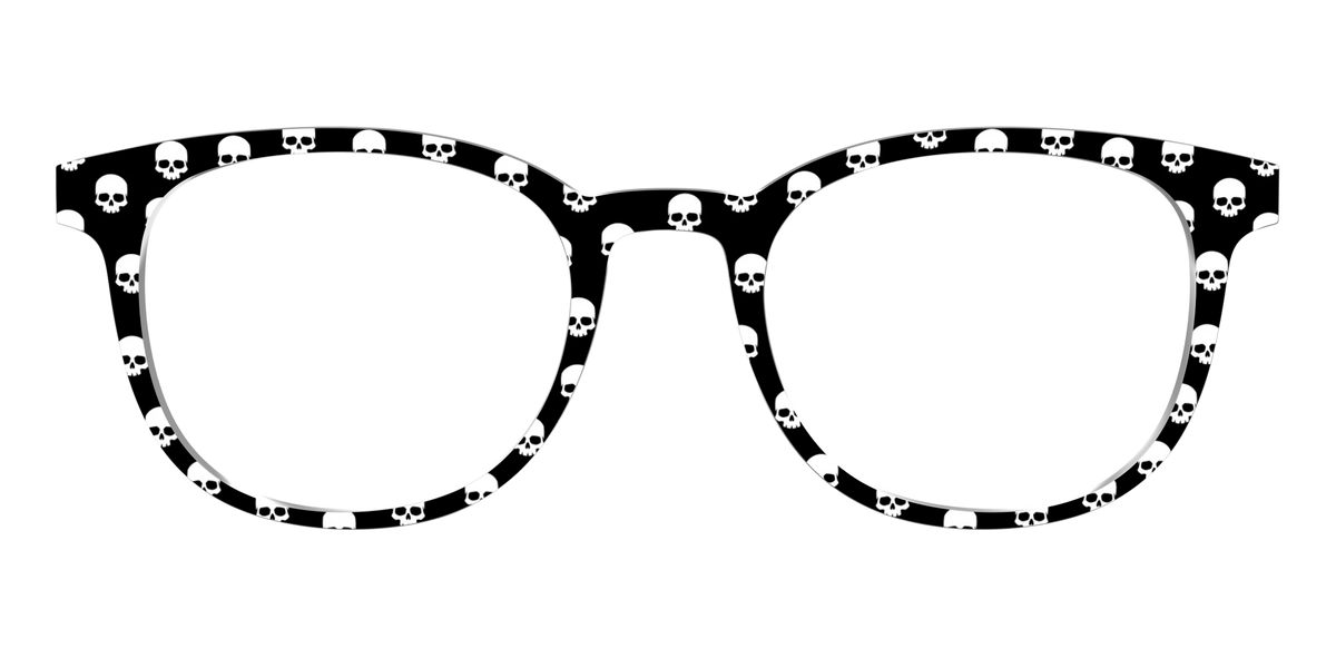 The Simple Spooky Skulls - Front Top Image - Pair Eyewear
