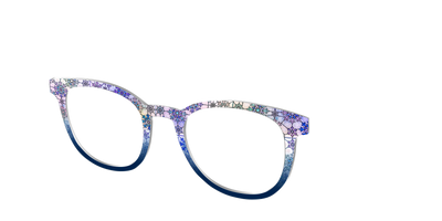 The Snowfall Stained Glass - Angle Top Thumbnail - Pair Eyewear