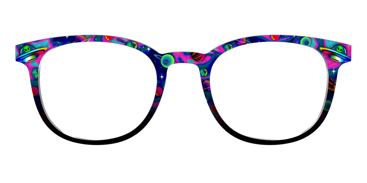 The Space Invasion Marble - Front Top Image - Pair Eyewear