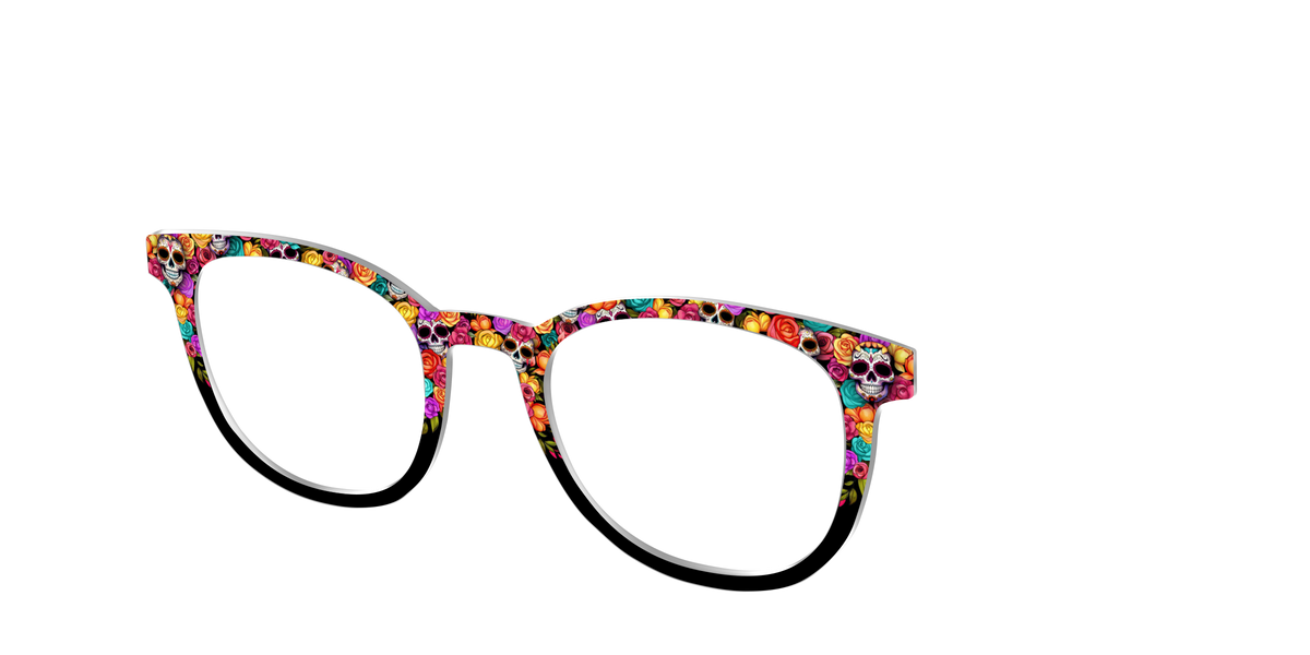 The Sugar Skulls Crown - Angle Top Image - Pair Eyewear
