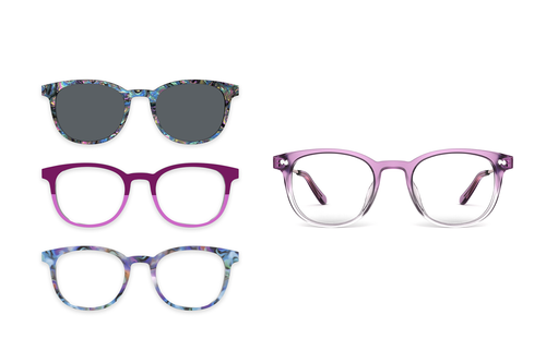 The Reese - The Violet Wildflower Pairing Set - Pair Eyewear