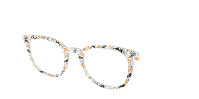 Zero Crystal with Glitter - Angle Top Thumbnail - Pair Eyewear