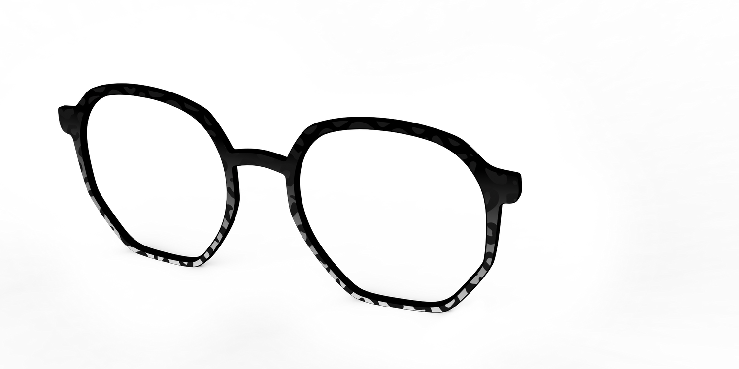 The Black Cheetah - Angle Top Image - Pair Eyewear