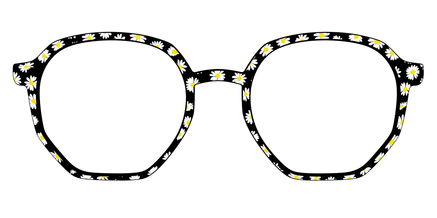The Black Daisy - Front Top Image - Pair Eyewear