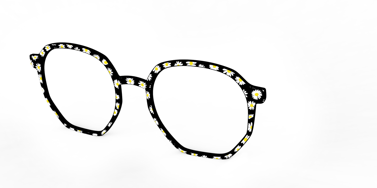 The Black Daisy - Angle Top Image - Pair Eyewear