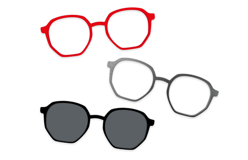 Black Metal - Set - Pair Eyewear