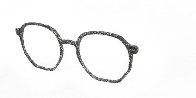 The Black Sparkle - Angle Top Thumbnail - Pair Eyewear