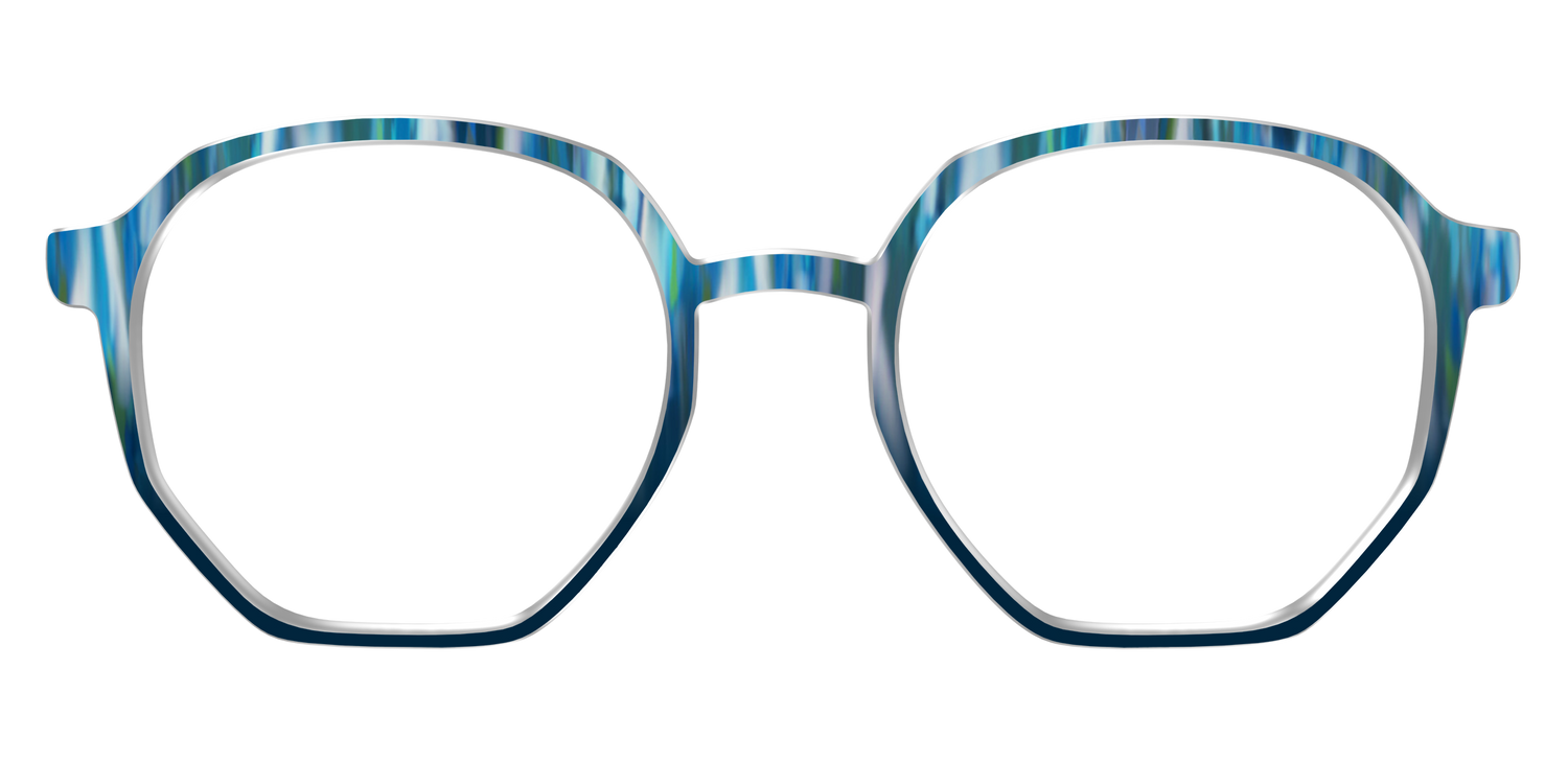 The Blueberry Brushstrokes - Front Top Image - Pair Eyewear