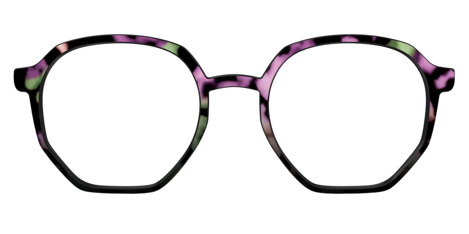 The Boysenberry Tortoise - Front Top Image - Pair Eyewear