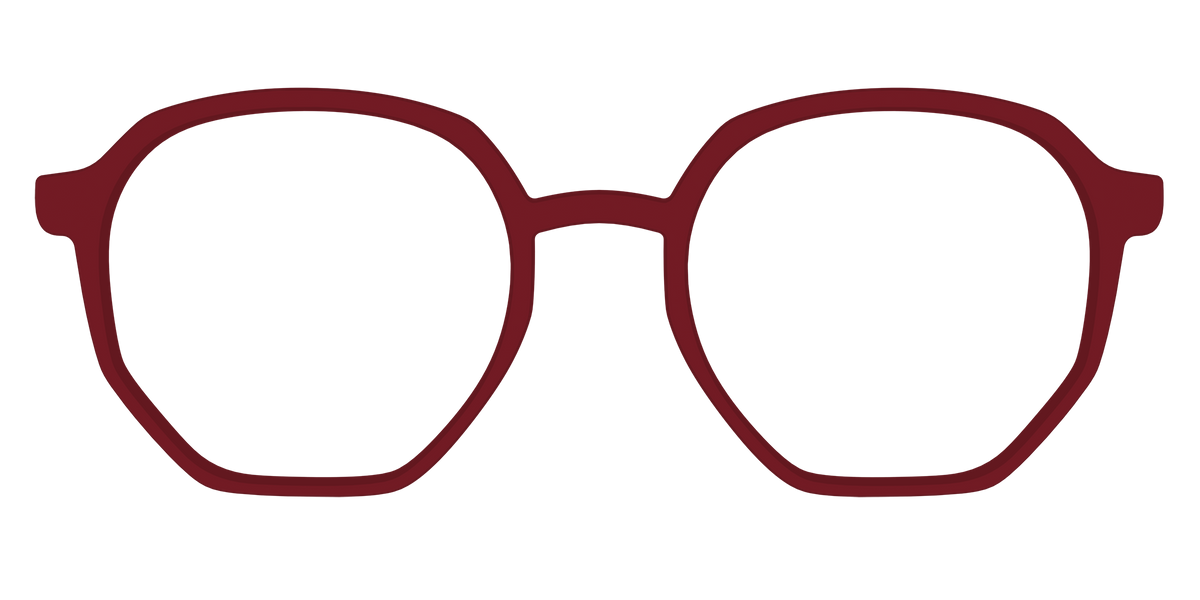 The Burgundy - Front Top Image - Pair Eyewear