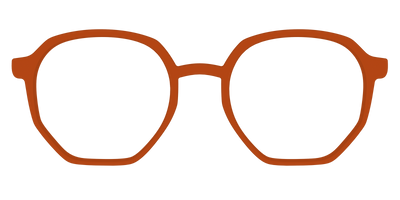 The Burnt Orange - Front Top Thumbnail - Pair Eyewear
