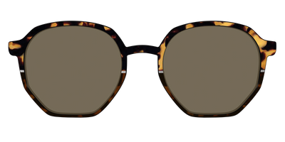 The Polarized Chic Tortoise Split Sun Top - Front Top Thumbnail - Pair Eyewear