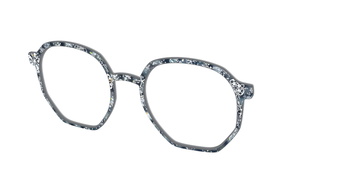 The Christmas Town Snow Globe with Holographic Glitter - Angle Top Image - Pair Eyewear