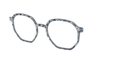 The Christmas Town Snow Globe with Holographic Glitter - Angle Top Thumbnail - Pair Eyewear