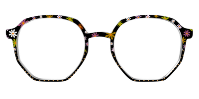 The Daisy Dot Split - Front Top Thumbnail - Pair Eyewear