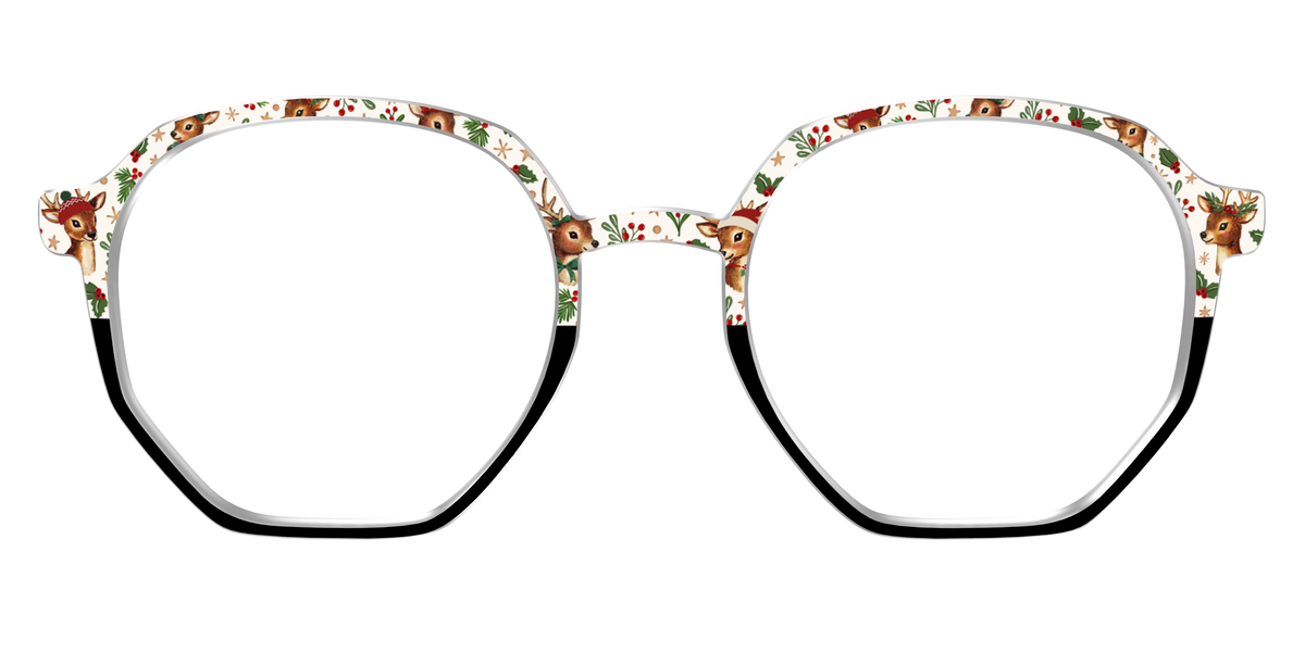 The Dashing Reindeer - Front Top Image - Pair Eyewear