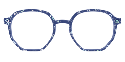 The Denim Heart Glitter Crystal - Front Top Thumbnail - Pair Eyewear