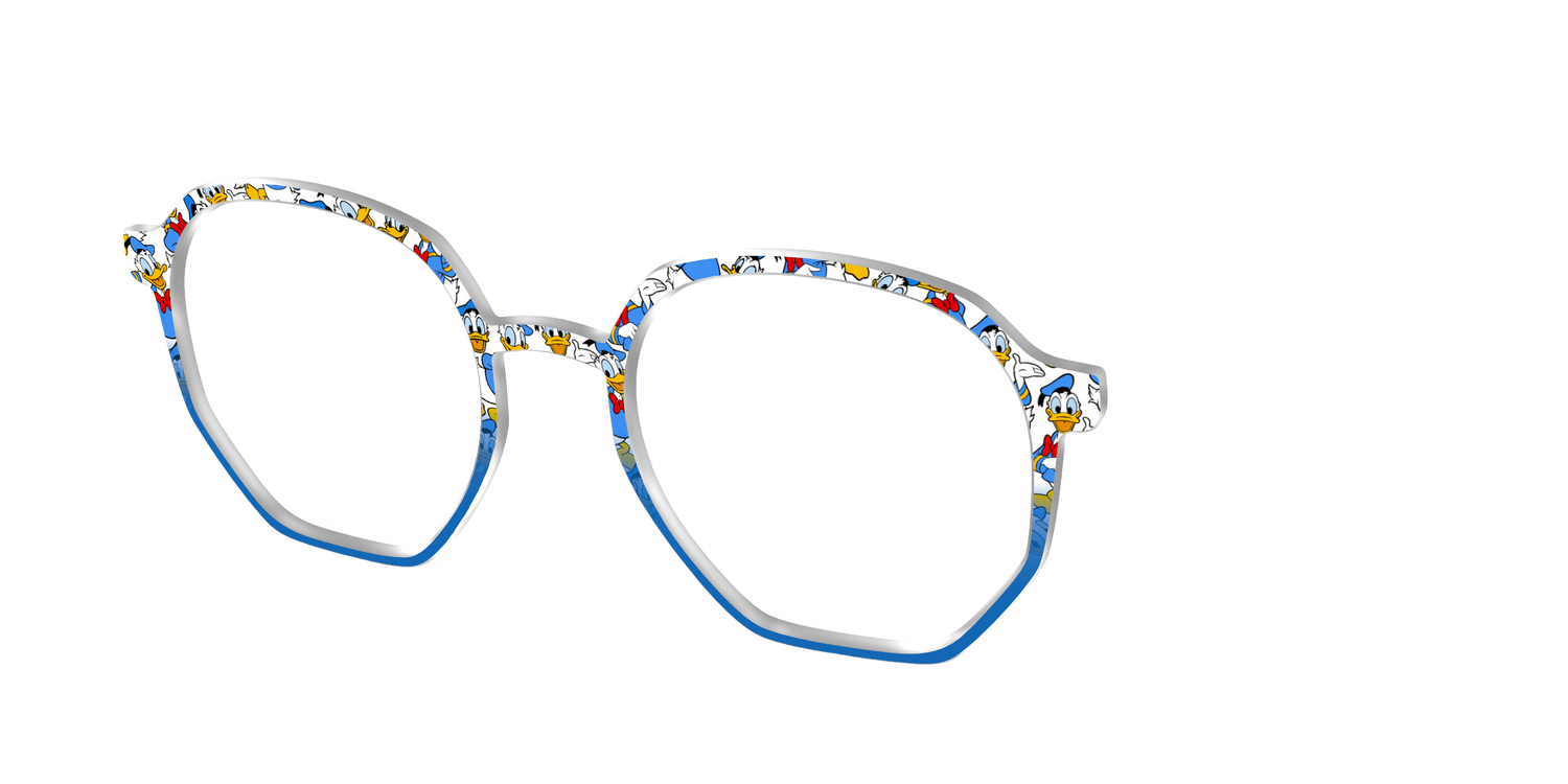 The Donald Duck - Angle Top Image - Pair Eyewear