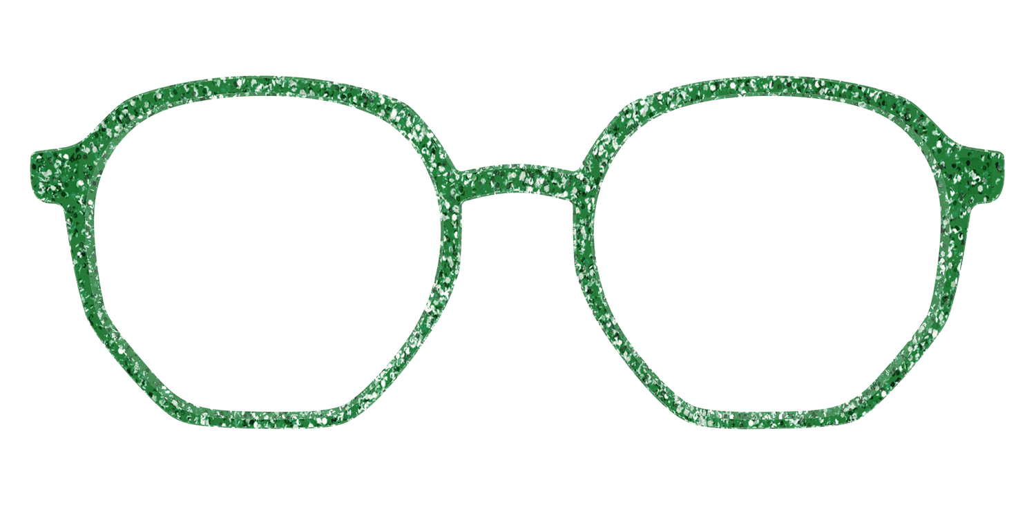 The Emerald Sparkle - Front Top Image - Pair Eyewear