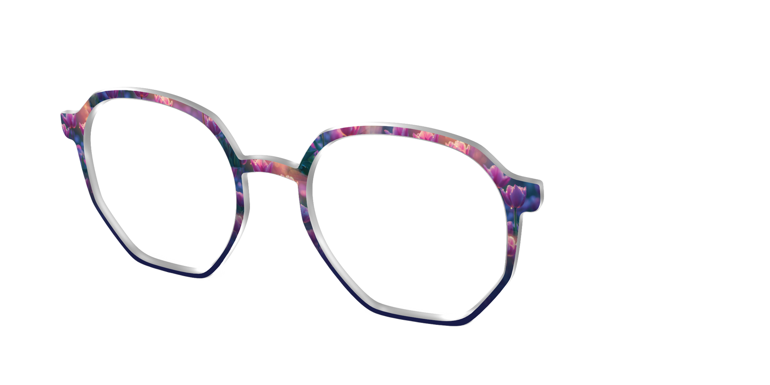 The Ethereal Blooms - Angle Top Image - Pair Eyewear