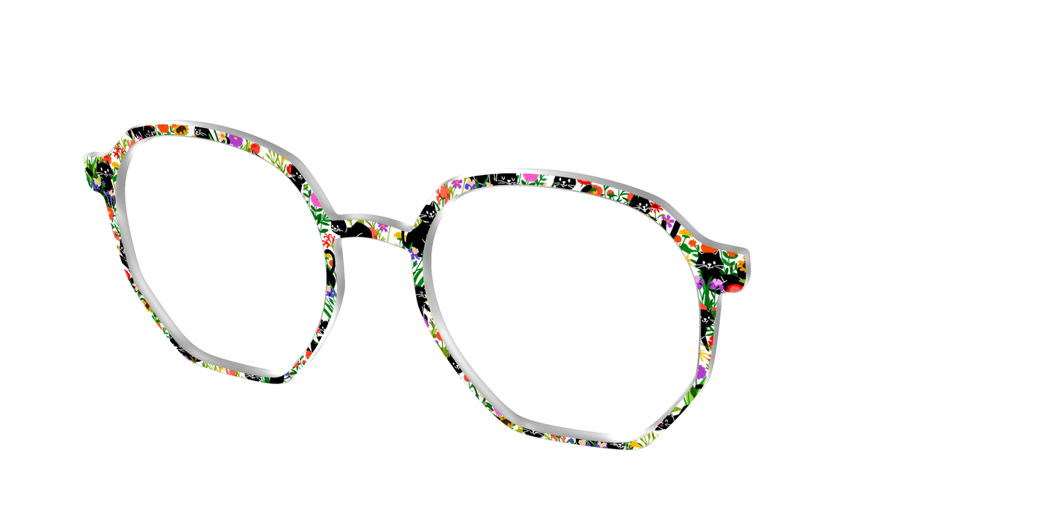 The Feline Flowers - Angle Top Image - Pair Eyewear