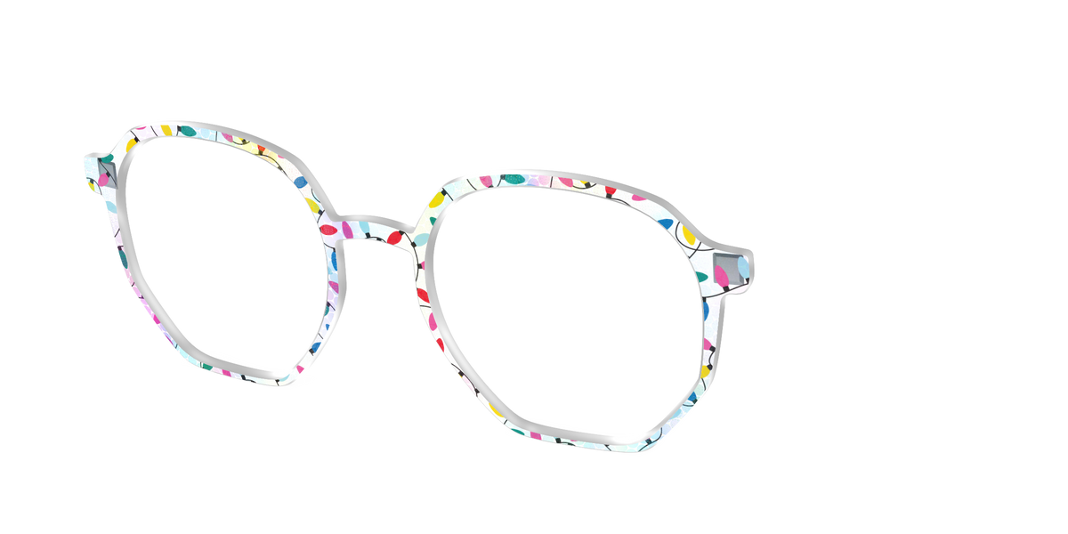 The Festive Lights Crystal - Angle Top Image - Pair Eyewear