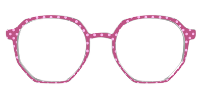 The Fuchsia Polka Dots - Front Top Thumbnail - Pair Eyewear