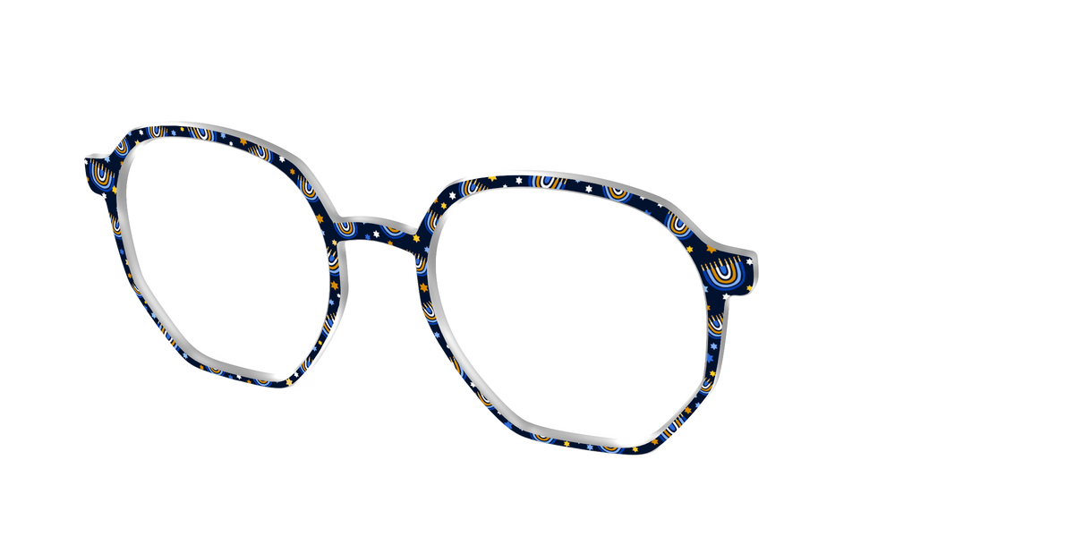 The Hanukkah Menorahs - Angle Top Image - Pair Eyewear
