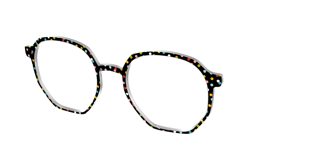 The Holiday Dots - Angle Top Image - Pair Eyewear