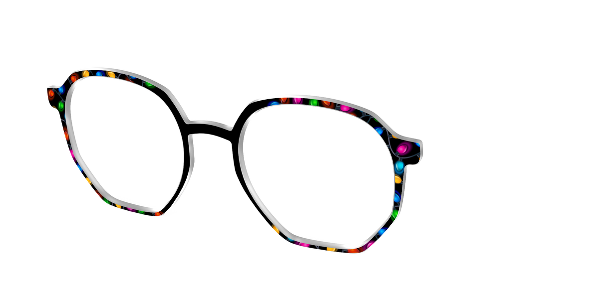 The Holiday Glow - Angle Top Image - Pair Eyewear